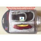 12 in 1 Multi Functional Army Knife-Red-Yellow Colour-Grand Harvest-Imported